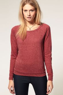 ASOS Collection Asos Textured Lightweight Sweat - Lyst