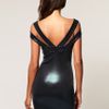 Asos Collection Asos Bodycon Dress with Strappy Sequin in Gold (rosegold) - Lyst