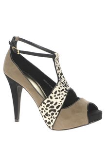 Asos Asos Pogo Peep Toe Platform High Shoe - Lyst