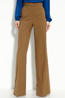 Diane Von Furstenberg High Rise Wide Leg Trousers - Lyst