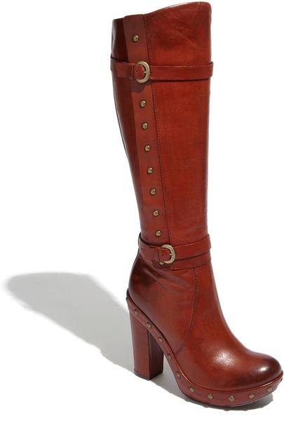 Kork-easeâ„¢ Kork-ease Bailey Boot (wide Calf) in Red (canyon) | Lyst
