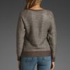 Of Two Minds Toni Knit Pullover in Gray (gravel) - Lyst