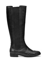 Zara Elastic Brogue Boot