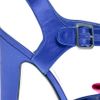 Asos Asos Hysterical Two Part Platform Satin Sandal with Oversized Bow in Blue (multi) - Lyst