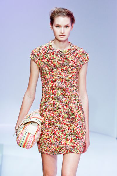 Carven Spring 2012 Multicolored Oversized Clutch in Multicolor - Lyst
