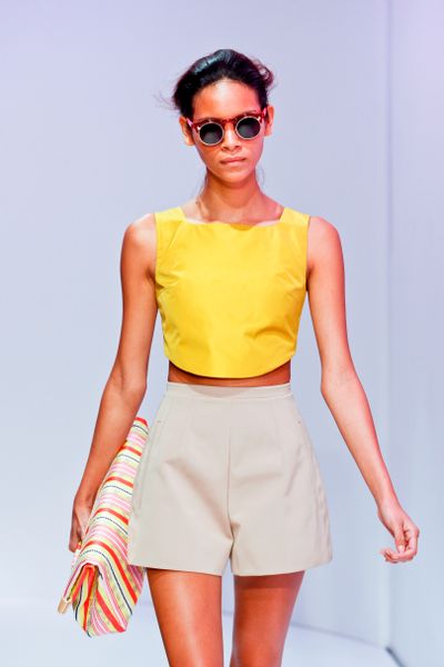Carven Spring 2012 Multicolor Clutch in Multicolor - Lyst