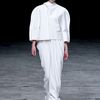 Rick Owens Spring 2012 Bright White HoodNeck Cape Jacket  in White - Lyst