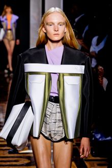 Balenciaga Spring 2012 White And Black Oversized Tote - Lyst