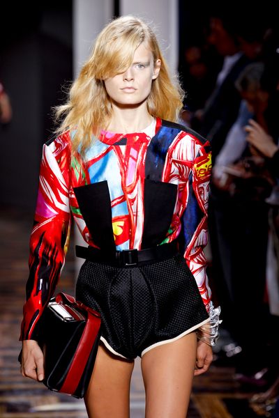 Balenciaga Spring 2012 Transparent Plastic Bracelet in Beige - Lyst