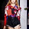 Balenciaga Spring 2012 Pleated Through The Thigh High Waisted Mini Shorts In Black in Black - Lyst