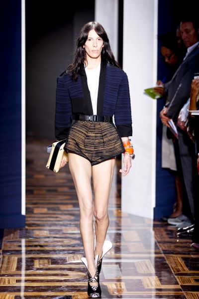 Balenciaga Spring 2012 Animal Print Ankle Heel Boots in Animal - Lyst