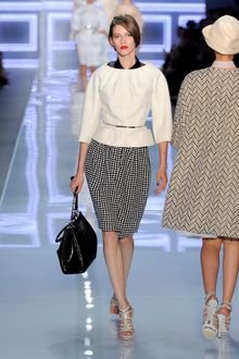 Dior Spring 2012 Black Alligator Shoulder Bag - Lyst