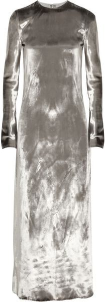 Calvin Klein Velvet Dress - Lyst
