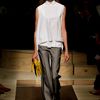 Celine Spring 2012 Belted Slim Trouser in Gray - Lyst
