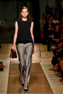 Celine Spring 2012 Belted Slim Trouser - Lyst