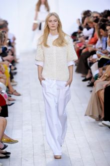 Chloé Spring 2012 White Shirt - Lyst