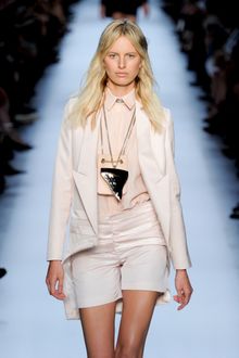 Givenchy Spring 2012 Silver Oversized Necklace - Lyst