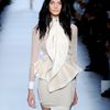 Givenchy Spring 2012 Sheer White Blouse with Cuff Details in White - Lyst