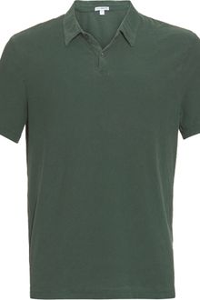 James Perse Mini Slub Polo - Lyst