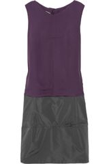 Marni Color-block Silk-blend Dress