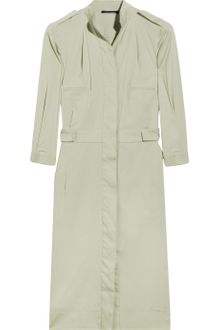 Narciso Rodriguez Cotton-blend Shirt Dress - Lyst
