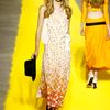 Sonia Rykiel Spring 2012 Printed Sundress in Beige - Lyst