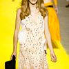 Sonia Rykiel Spring 2012 Printed Sundress in Beige - Lyst