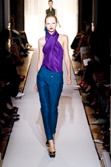 Yves Saint Laurent Spring 2012 Gold Plated Platform Heels - Lyst