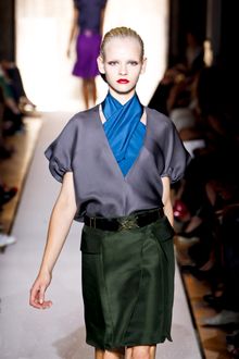 Yves Saint Laurent Spring 2012 Runway Look 5 - Lyst