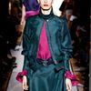 Yves Saint Laurent Spring 2012 Navy Leather Belt With Golden Buckle in Blue - Lyst