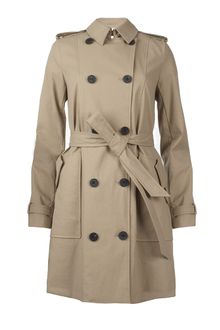 AllSaints Finsbury Trenchcoat - Lyst