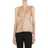 Marni Side Pleat Blouse in Beige (tan) - Lyst