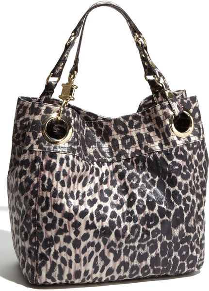 steve madden leopard tote