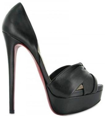 Christian Louboutin 150 Mm Volpi Calf Open Toe Sandals - Lyst