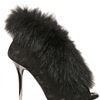 Diego Dolcini 120 Mm Suede and Fox Fur Boots in Black - Lyst