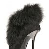 Diego Dolcini 120 Mm Suede and Fox Fur Boots in Black - Lyst