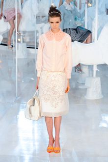 Louis Vuitton Spring 2012 White Crocodile Leather Tote Bag - Lyst