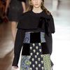 Miu Miu Spring 2012 Blue Floral Print Mini Basket Bag  in Blue - Lyst