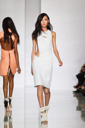 Kanye West Spring 2012 White High Heel Booties - Lyst