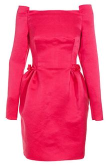 Lanvin Off-the-shoulder Washed Silk Gazar Dress - Lyst