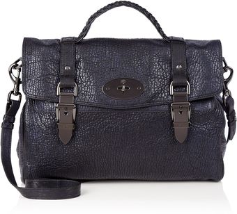 Mulberry Midnight Oversized Buckle Bag - Lyst