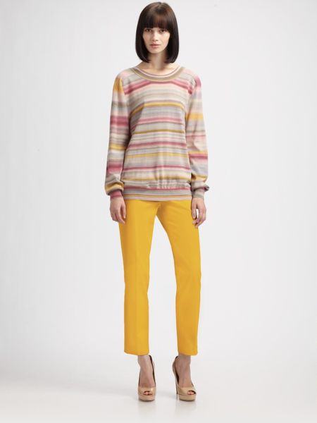 Akris Punto Wool Sweater in Multicolor - Lyst