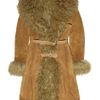 Gucci Belted Shearling Coat in Brown (tobacco) - Lyst