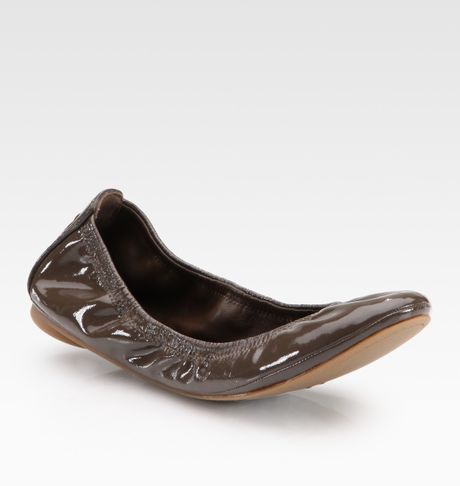 tory burch eddie patent ballet flat