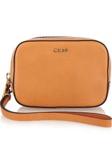 Chloé High Tech Leather Wristlet Clutch