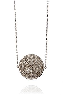 Astley Clarke Large Diamond Disc Pendant - Lyst