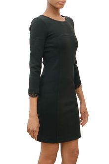 Emilio Pucci Long Sleeved Dress with Lace Detail - Lyst