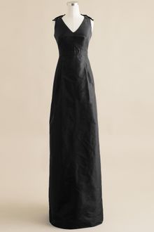 J.Crew Adelle Long Dress in Silk Taffeta - Lyst