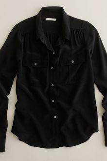 J.Crew Blythe Blouse in Silk - Lyst