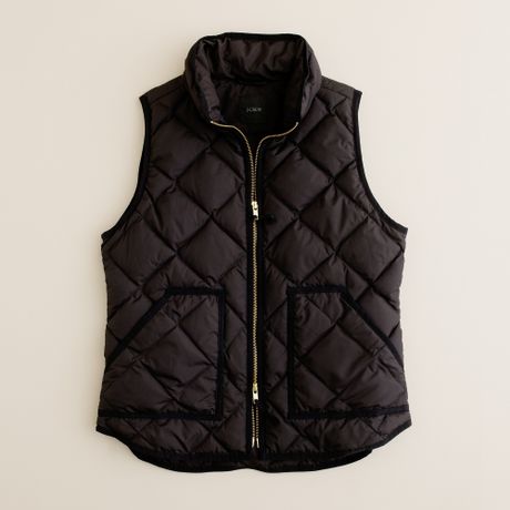 j crew excursion quilted vest